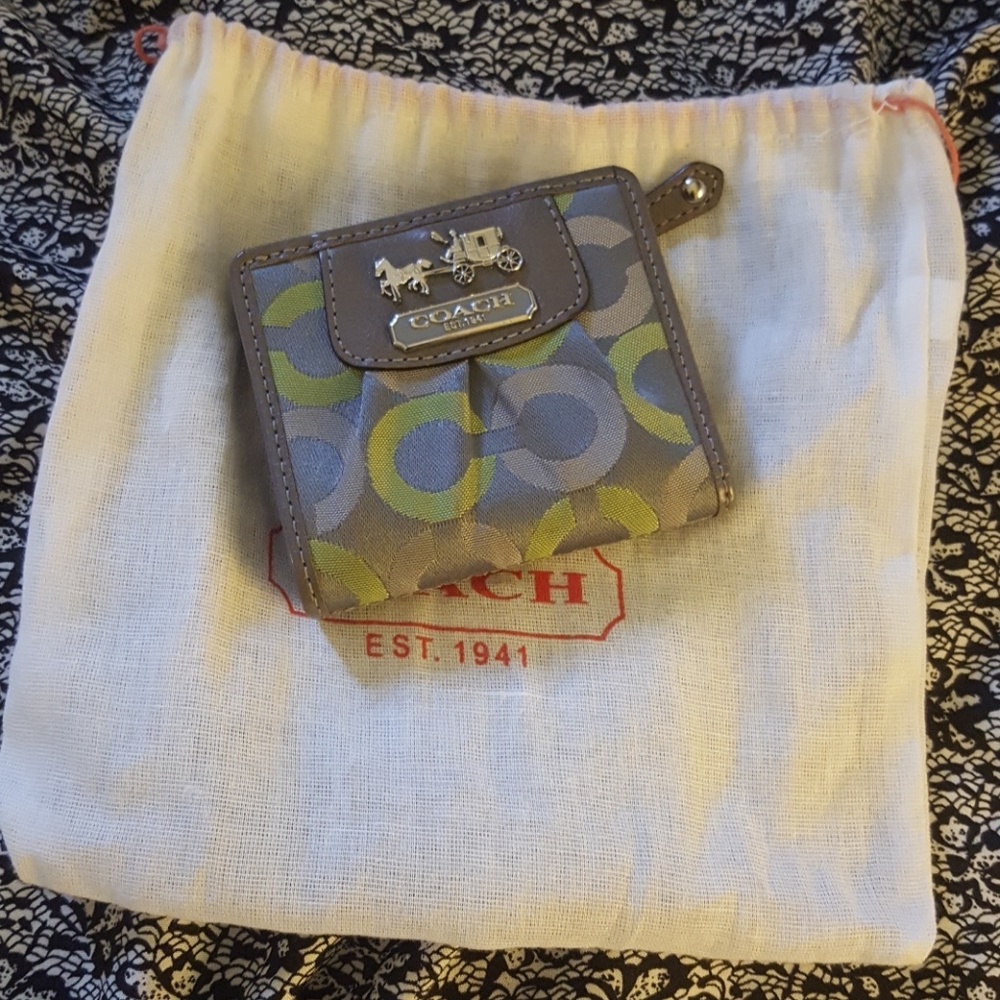 Small coach wallet